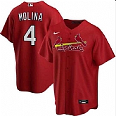 Cardinals 4 Yadier Molina Red 2020 Nike Cool Base Jersey Dzhi,baseball caps,new era cap wholesale,wholesale hats